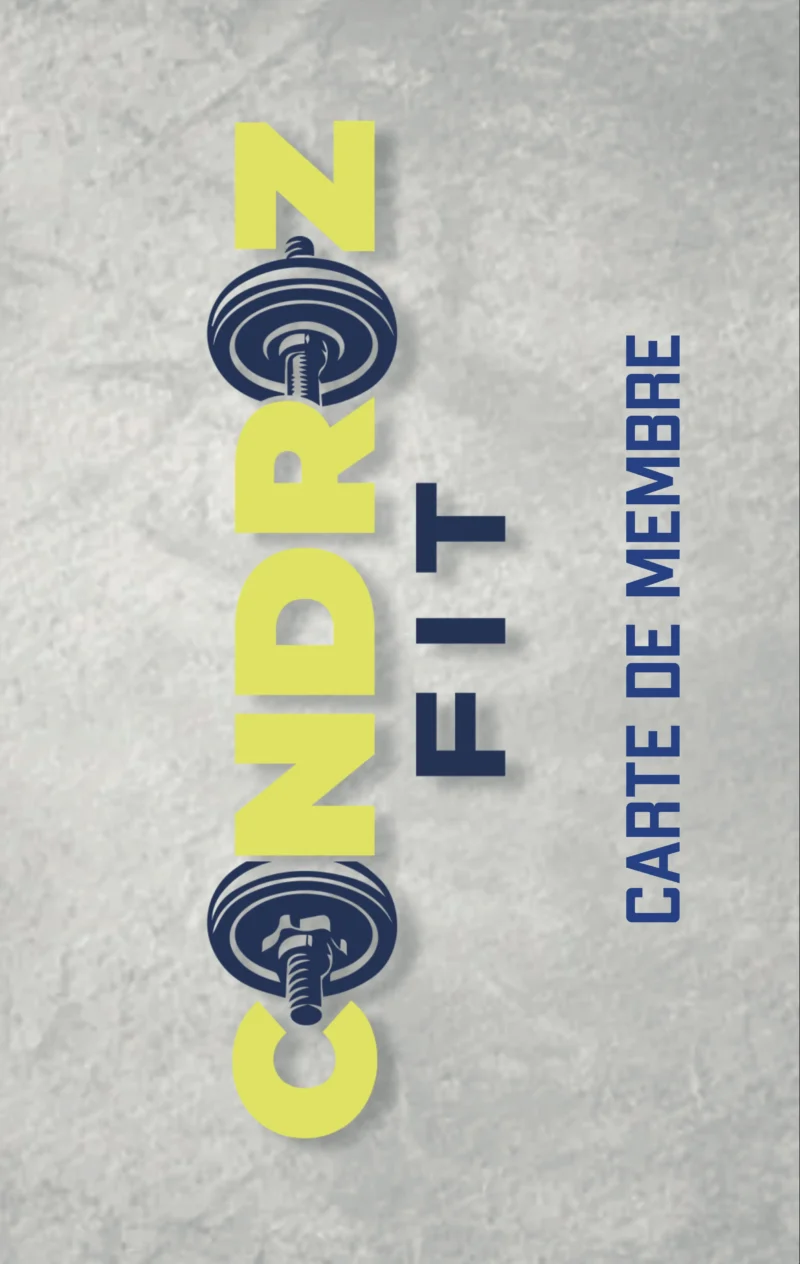 Carte de membre Condroz Fit